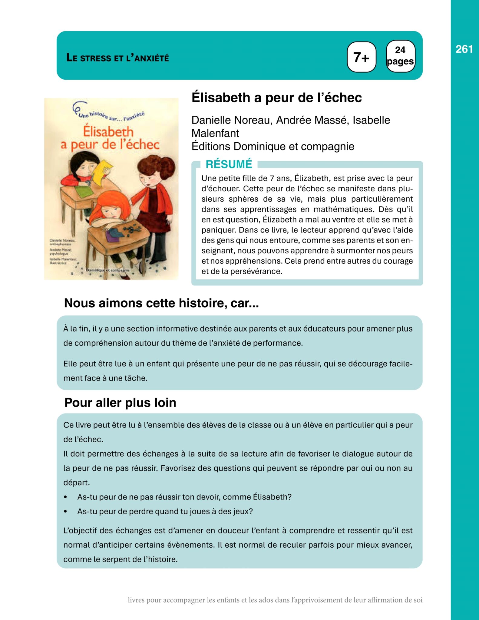 Prévente: La trilogie la santé mentale positive appliquée aux milieux scolaires – Image 35